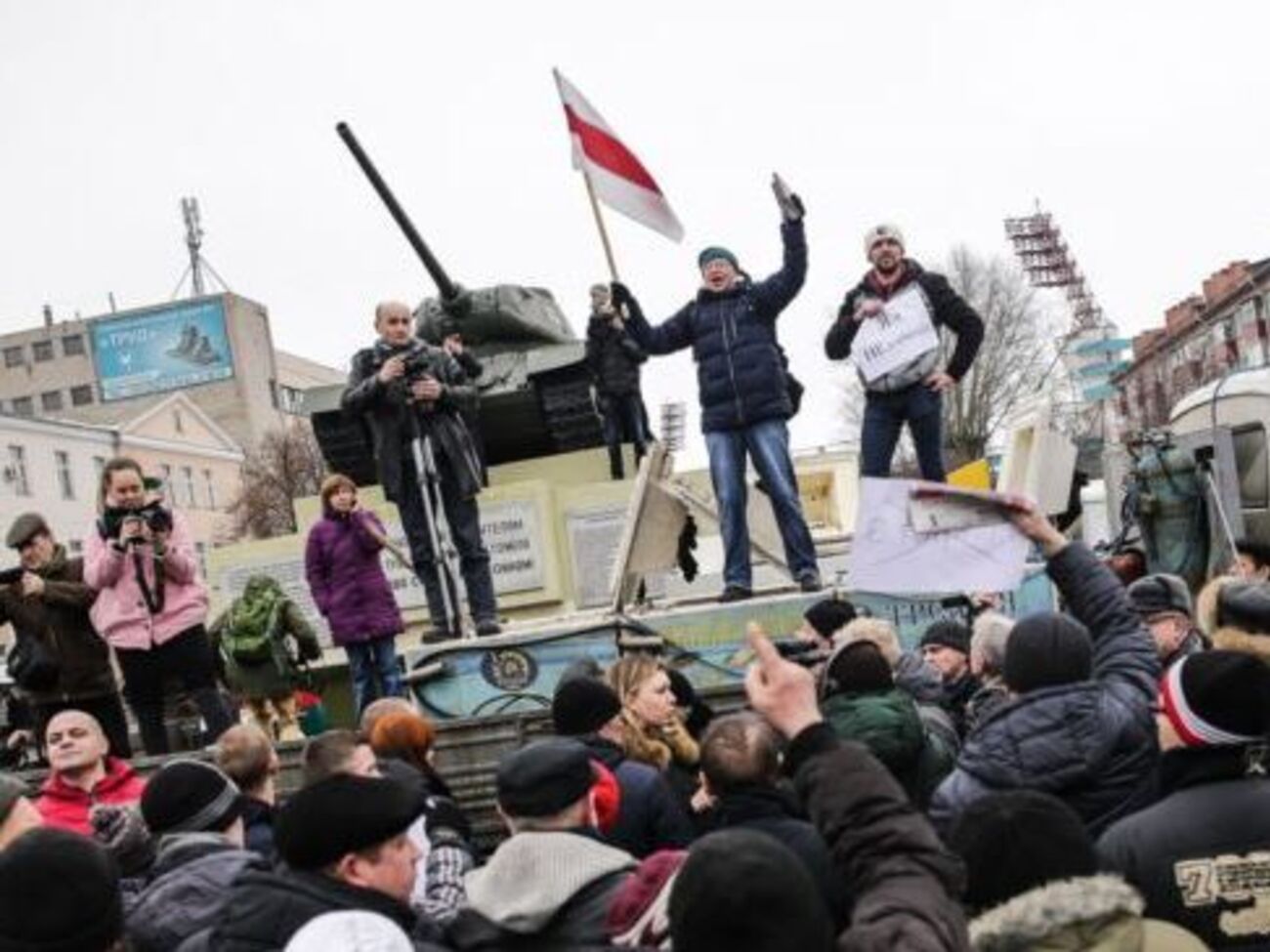 "Я не дармоед!" Тысячи людей протестуют в Беларуси против декрета Лукашенко. Фоторепортаж