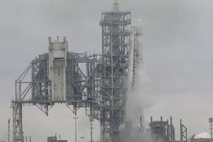 Ракета стартовала с космодрома на мысе Канаверал