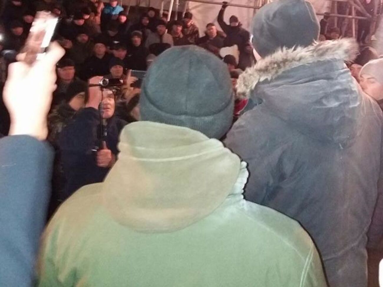 В результате столкновений в Киеве есть пострадавшие