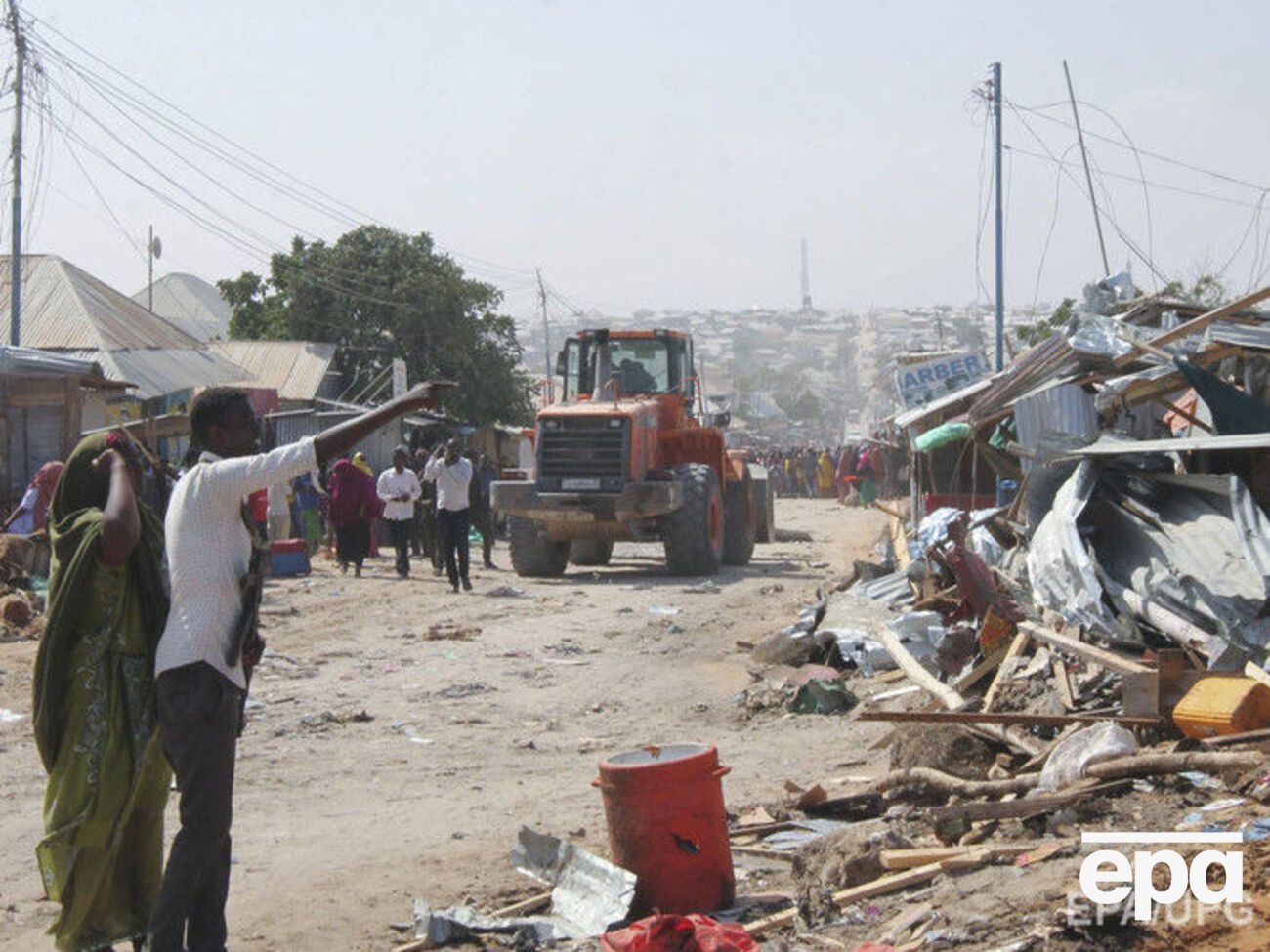 Мощный взрыв прогремел в Могадишо