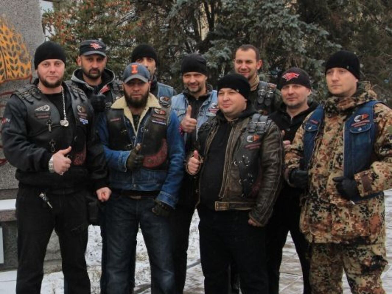 Российский мотоклуб "Ночные волки" стал известен благодаря дружбе с Путиным