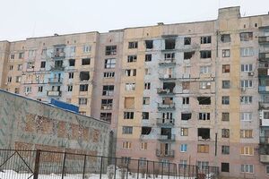 Последствия обстрелов Авдеевки