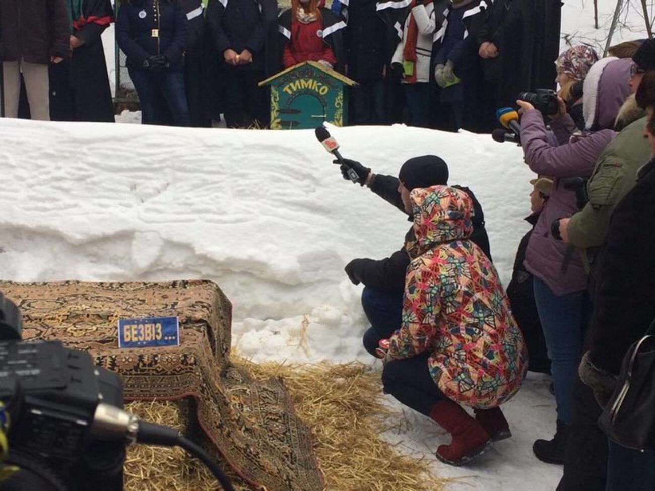 Сурок Тимка прогнозирует своевременный приход весны