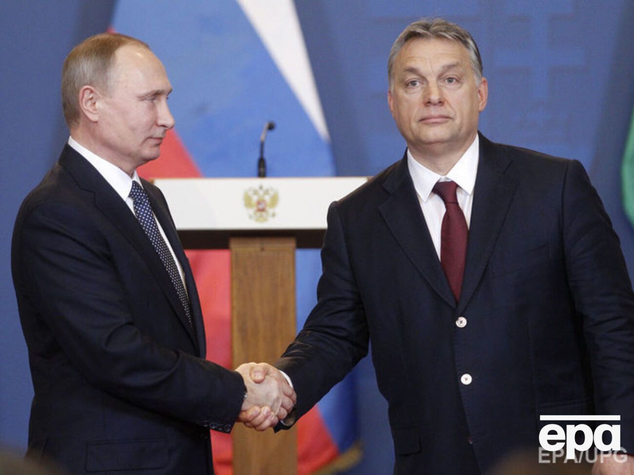 Путин провел пресс-конференцию с премьером Венгрии Орбаном