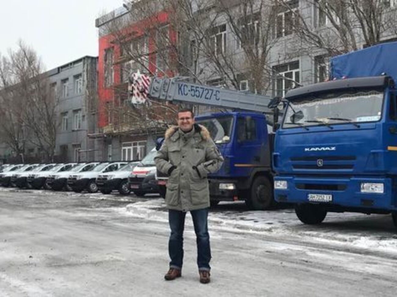 Магомедов (на фото) повідомив про смерть рятувальника Третейкіна