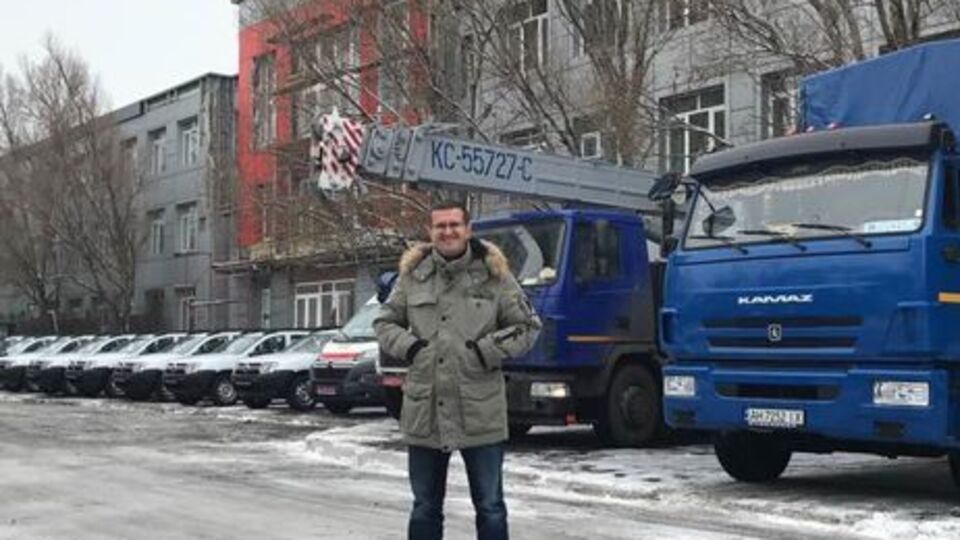 Магомедов (на фото) повідомив про смерть рятувальника Третейкіна