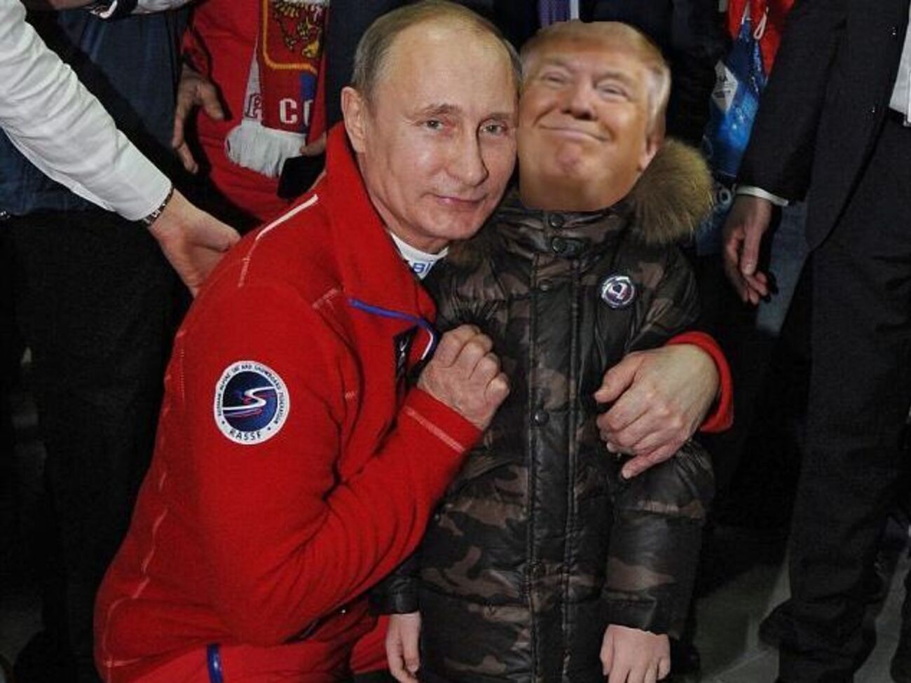 "Крошка Трамп" с Путиным