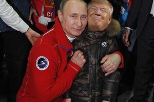 "Крошка Трамп" с Путиным
