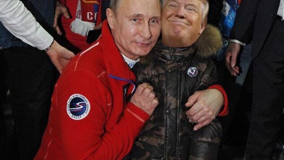 "Крошка Трамп" с Путиным