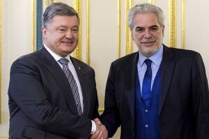 Порошенко и Стилианидес провели встречу в Киеве