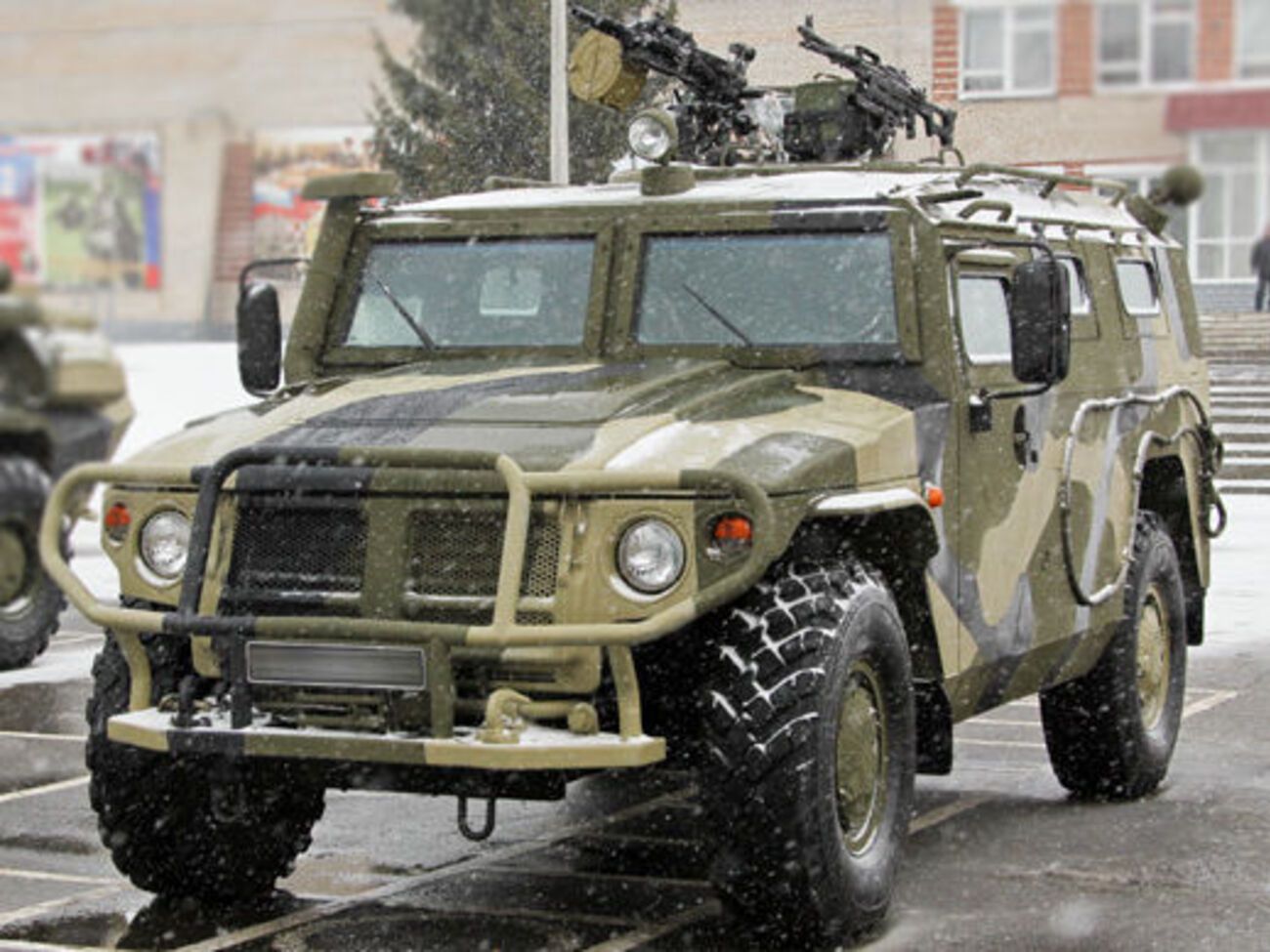 Российский "Тигр" оснастили&nbsp;боевым модулем