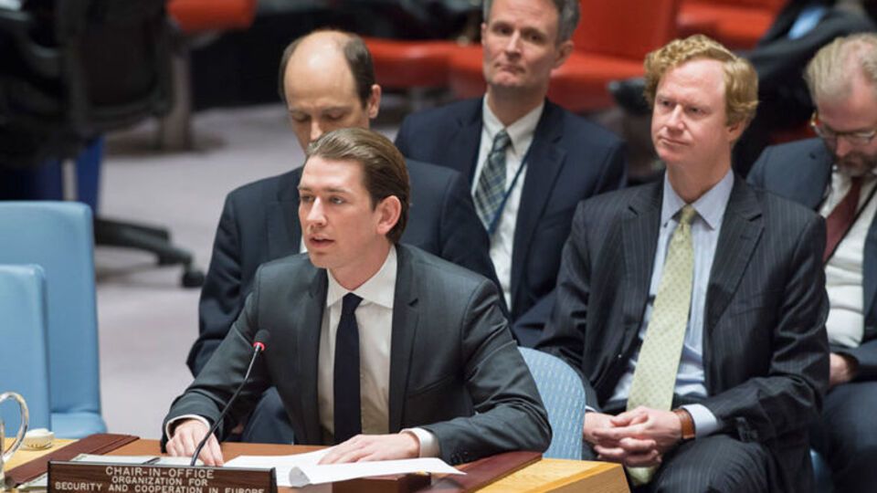 Курц отметил роль ОБСЕ в урегулировании конфликта на Донбассе