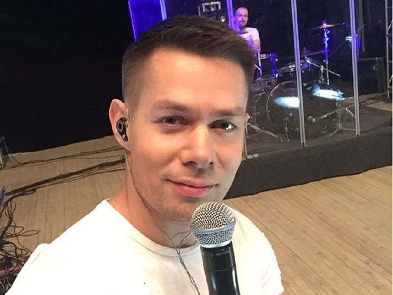 Пьеха встретился с отцом