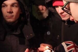 В Петербурге активисты вспоминали погибших на украинском Майдане