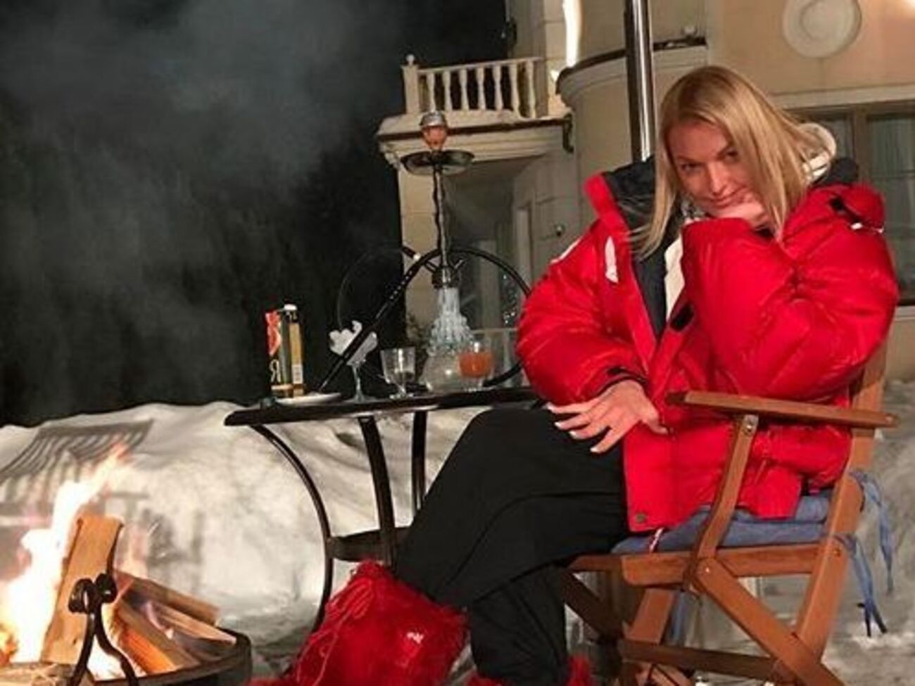 Волочкова: Трохи важка крижина. Холодна. Але на серці тепло