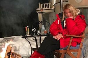 Волочкова: Трохи важка крижина. Холодна. Але на серці тепло