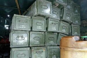СБУ: Бойова частина однієї ракети типу С-8КО містить до кілограма вибухової речовини