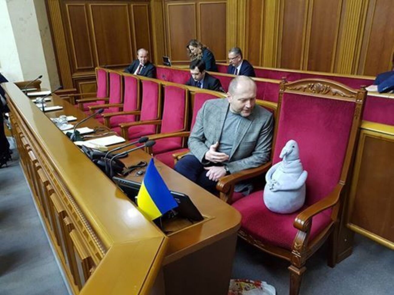 Борислав Береза и Ждун в Раде