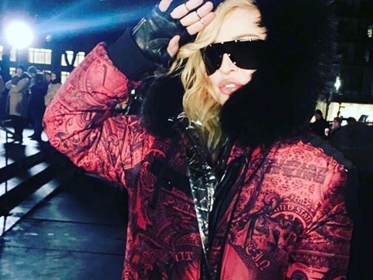 Мадонна поделилась семейным фото