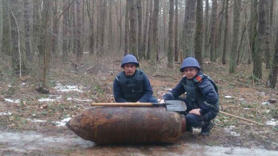 500-кілограмову бомбу знешкодили