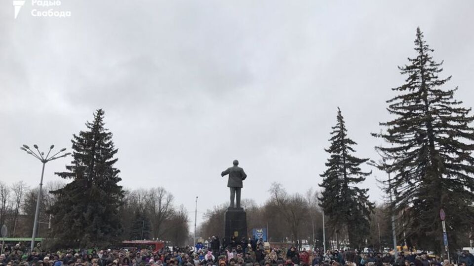 Найчисленніша акція протесту відбулася у Вітебську