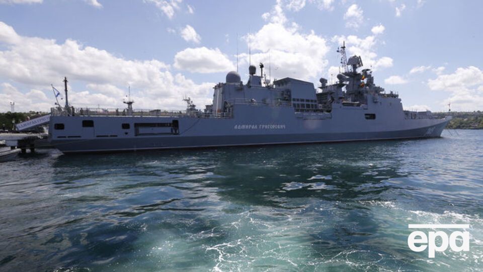 Фрегат "Адмирал Григорович" покинул порт в оккупированном Севастополе