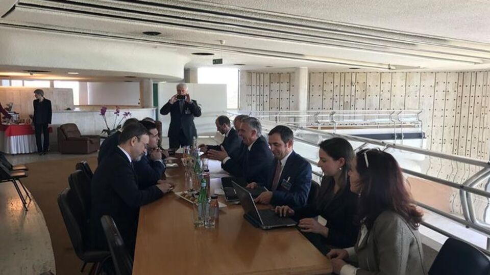 Міністр закордонних справ Павло Клімкін провів зустріч із керівником департаменту закордонних справ Швейцарії Дідьє Буркхальтером