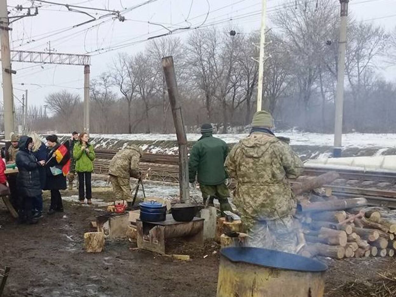 Штаб блокады сообщил о штурме титушками их редута в Донецкой области
