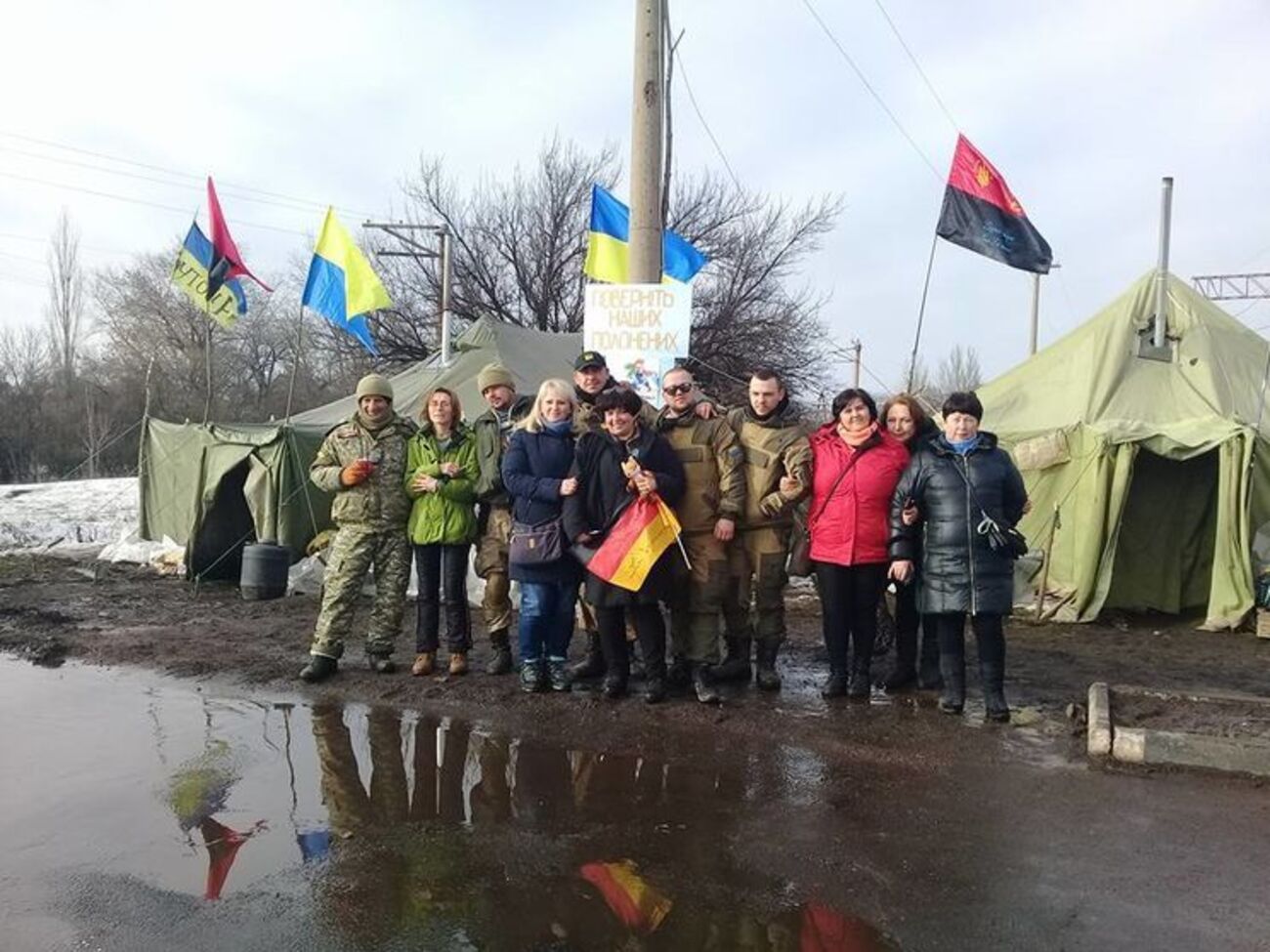 В штабе блокады сообщают, что отбили две атаки на редут