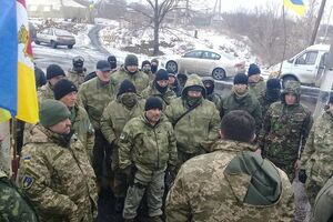 Штаб блокады усилил свой редут возле станции Кривой Торец