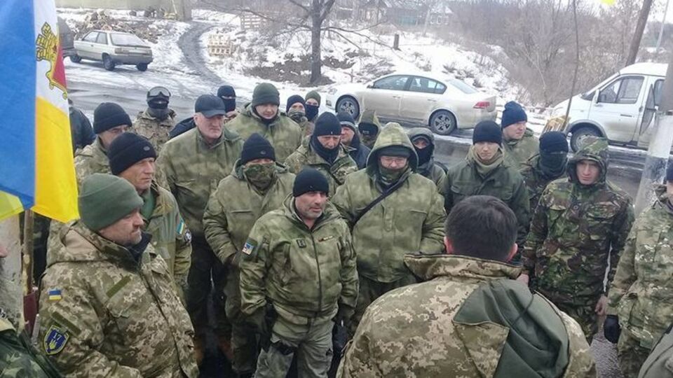 Штаб блокады усилил свой редут возле станции Кривой Торец