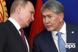 Путин сегодня провел переговоры с президентом Кыргызстана Алмазбеком Атамбаевым