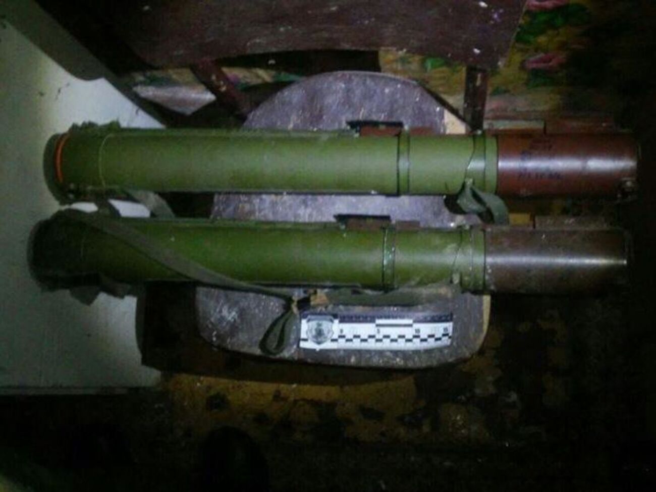 Схованка була знайдена в селі Валер'янівка Волноваського району Донецької області