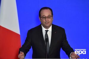 Олланд не пострадал во время происшествия