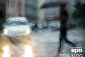 В пяти областях ожидается дождь при минусовой температуре