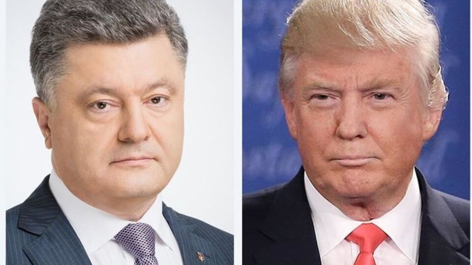 Порошенко и Трамп проведут телефонный разговор