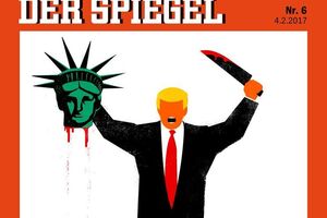 Автором рисунка для журнала Der Spiegel является беженец с Кубы
