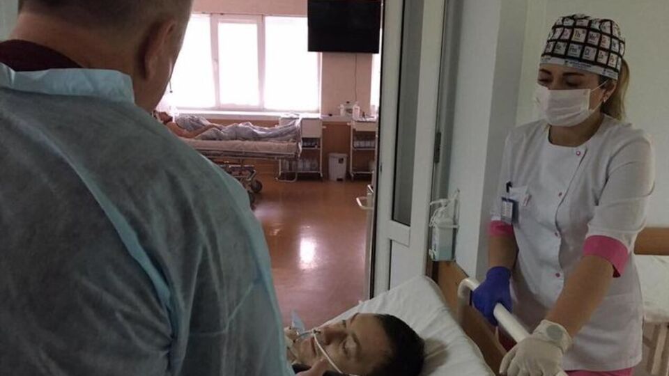 Подполковник Третейкин, который получил ранение в живот во время обстрела Авдеевки, прооперирован