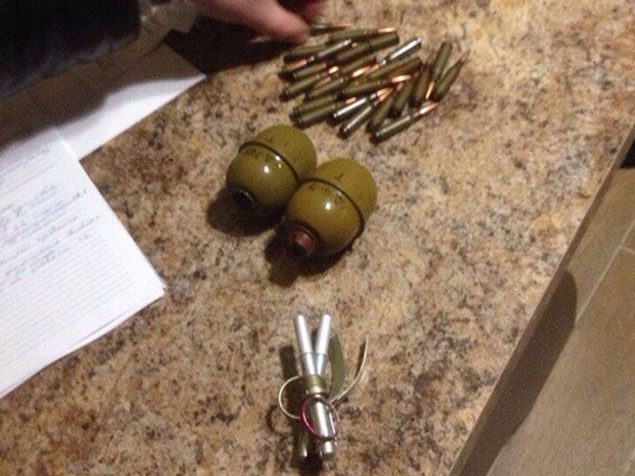 Найденное у винницкого полицейского оружие отправлено на экспертизу