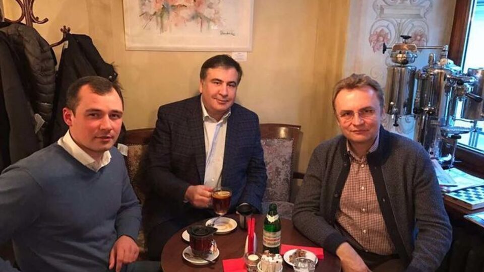 Саакашвили: Сегодня во Львове обсуждали координацию с моими друзьями, лидерами "Самопомочі" и "ДемАльянса"