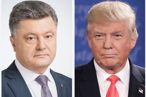 Прошел первый разговор Порошенко и Трампа