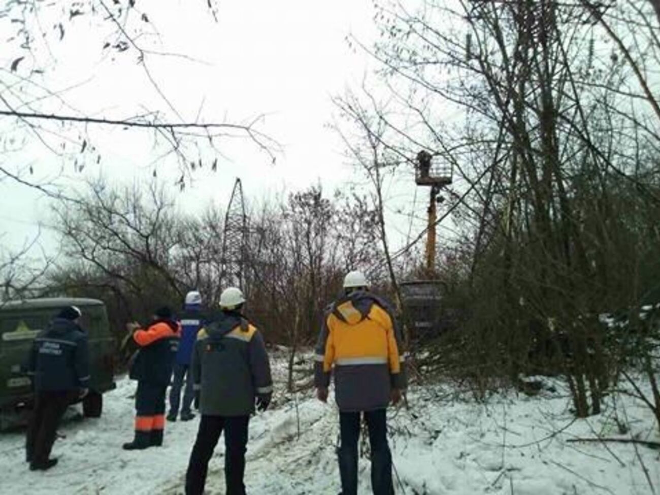ГСЧС:&nbsp;К электроснабжению подключен почти весь город