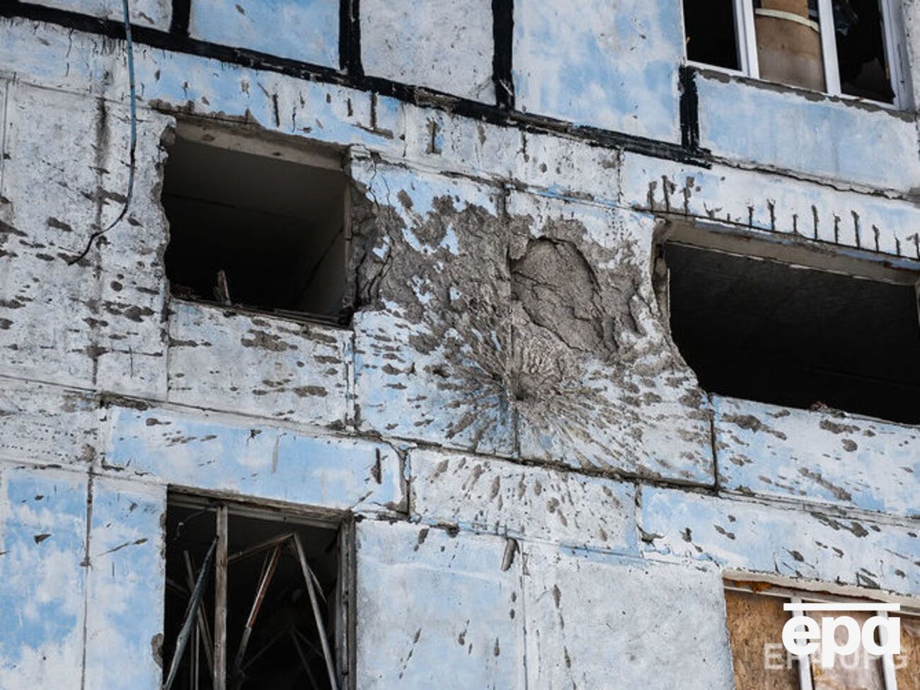 Последствия обстрела Авдеевки