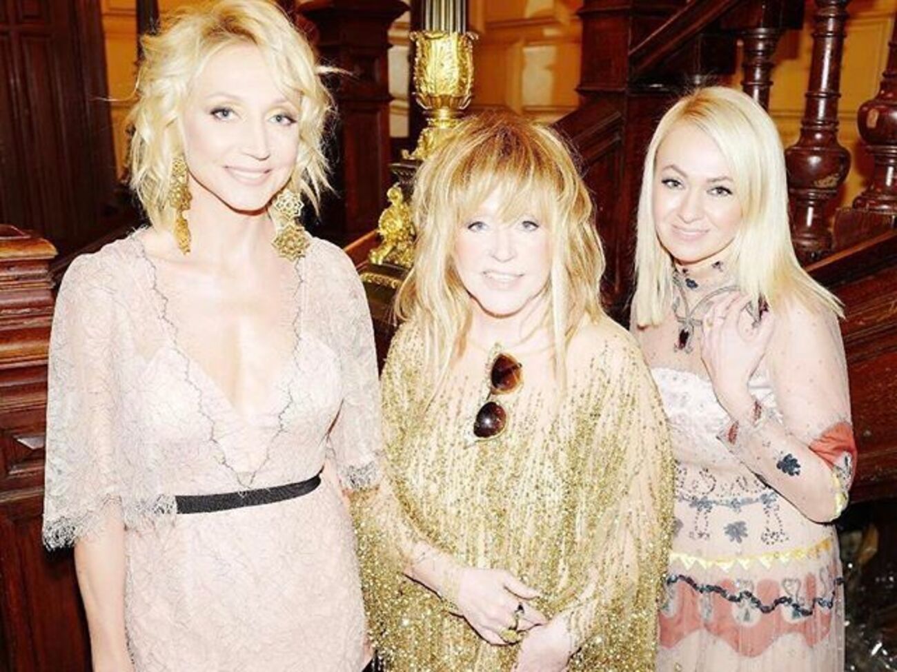 Орбакайте и Пугачева поздравили Рудковскую с днем рождения