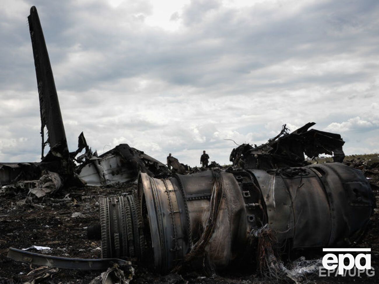 Военный самолет ВСУ был сбит боевиками под Луганском летом 2014 года
