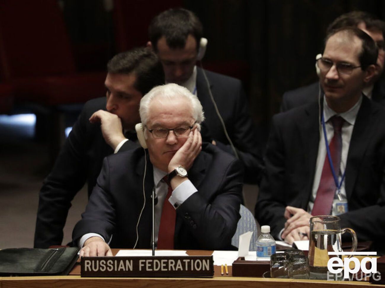Чуркин представляет Россию в ООН