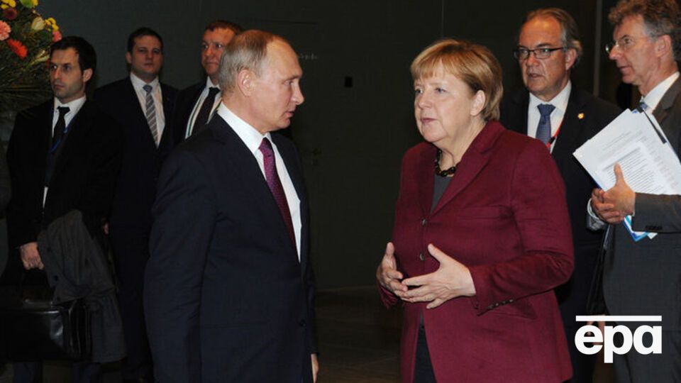 Меркель і Путін домовилися продовжити контакти між Німеччиною і РФ на рівні МЗС