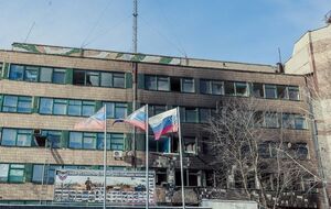 Будинок у Донецьку, де, ймовірно, був убитий бойовик Гиви