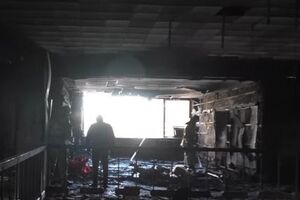 Кабінет Гіві після вибуху