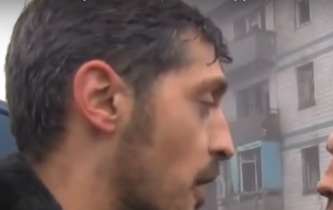 Гиви и Кузьминых в Донецке, январь 2015 года